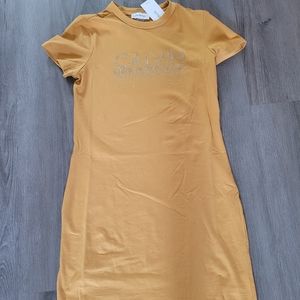 NWT Gold CK Dress